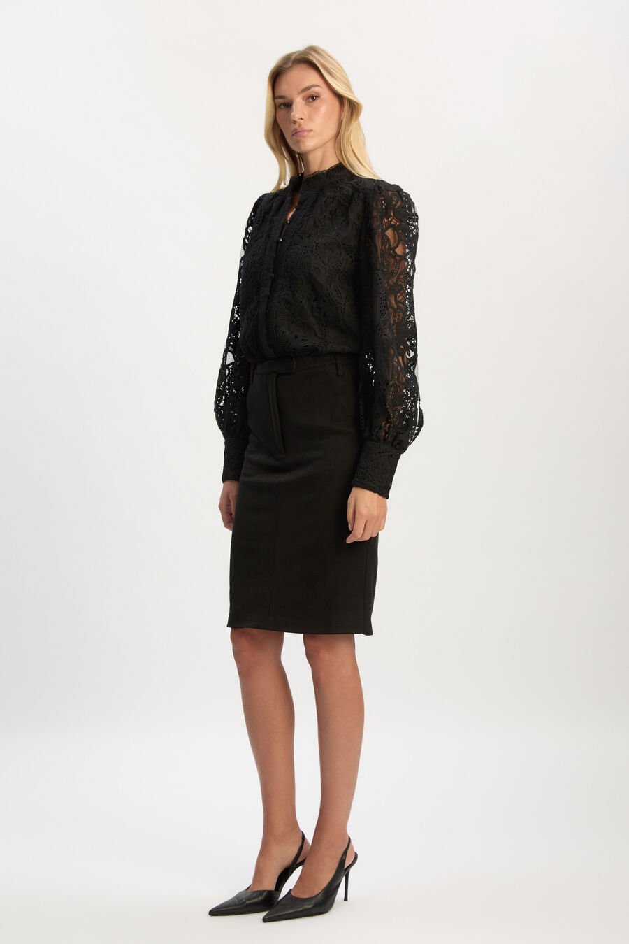 Phenix Vegan Suede Skirt