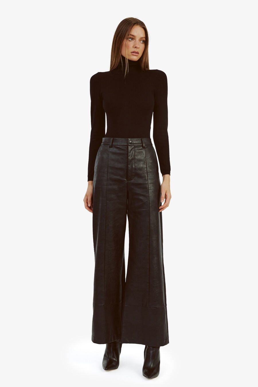 Katja Roll Neck Knit Bodysuit