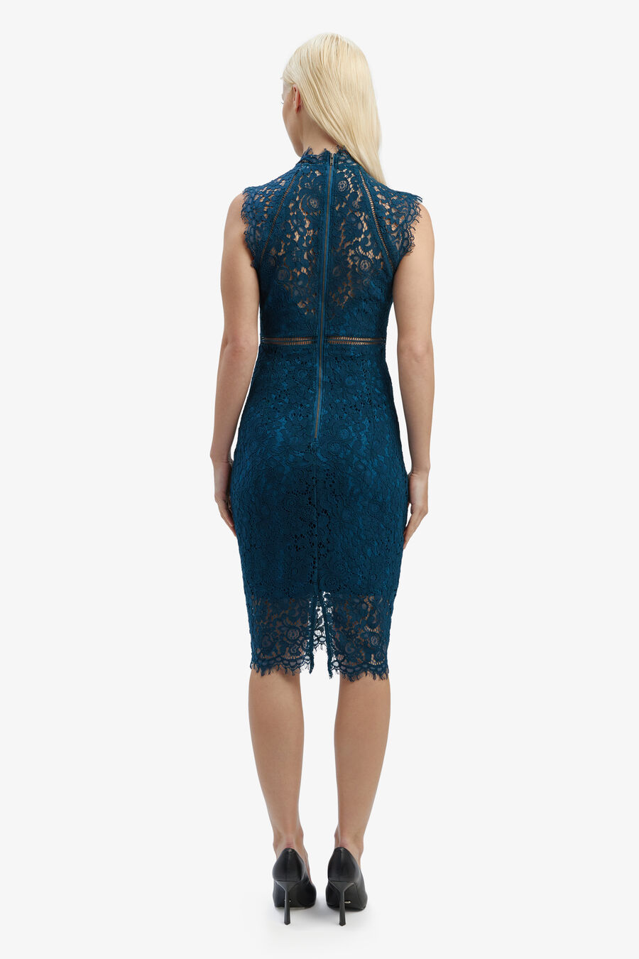 Lace Panel Dress