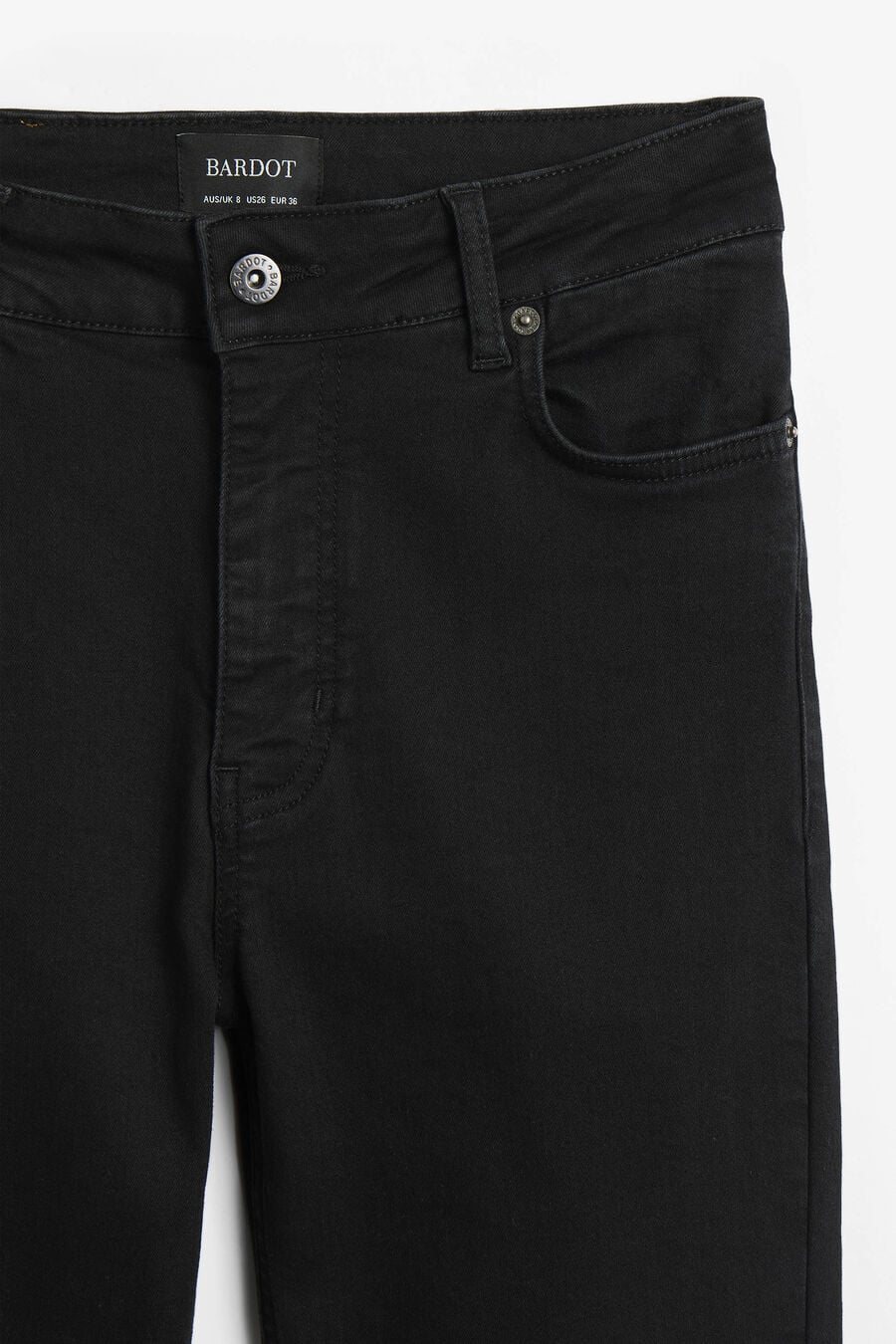 030 High Rise Straight Leg Stretch Jean