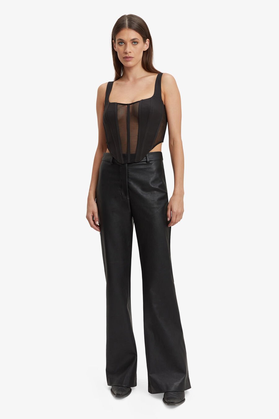 Halifax PU Flare Pant