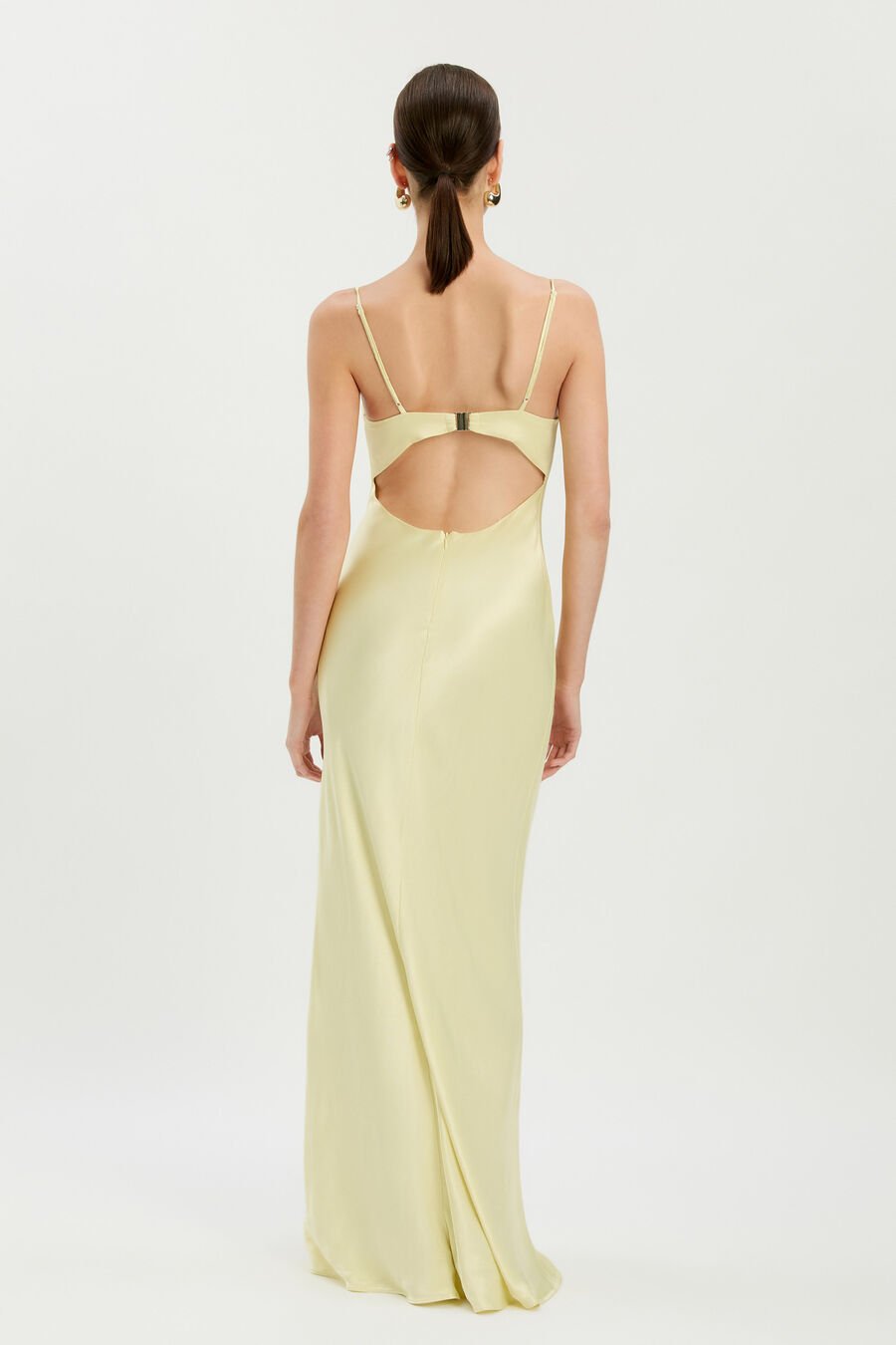 Devin Satin Maxi Dress