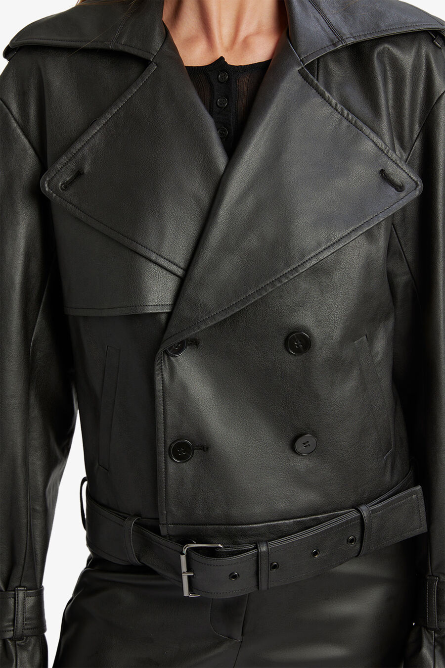 Double Breasted Biker Jacket