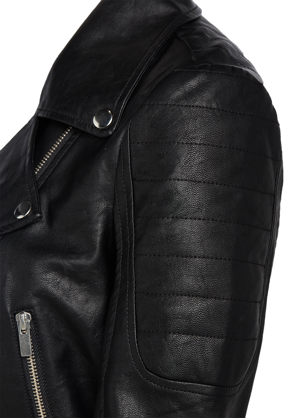 vegan leather jacket