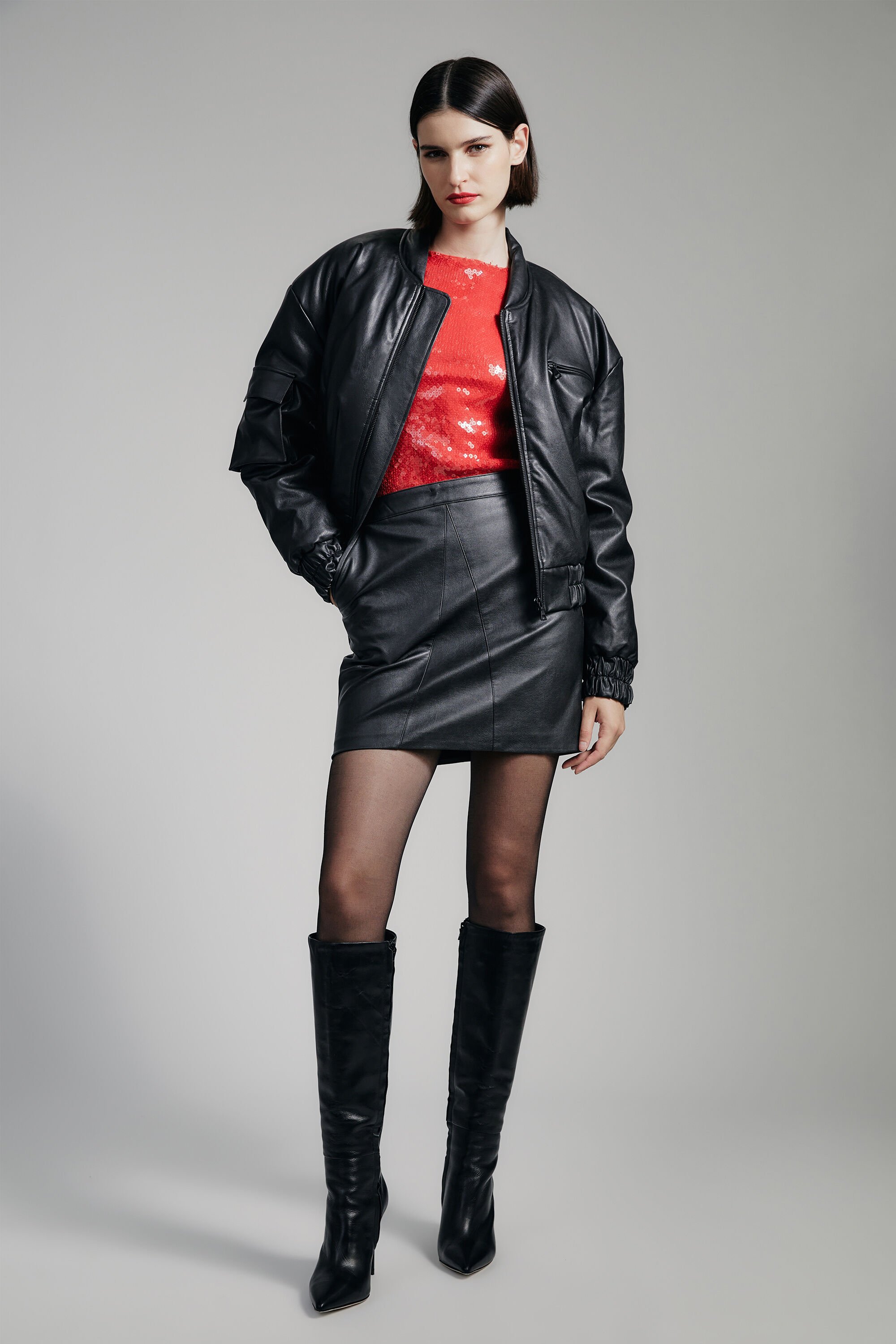 Bardot leather jacket hot sale