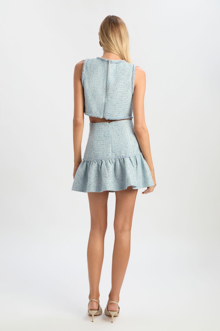 Elina Boucle Mini Skirt