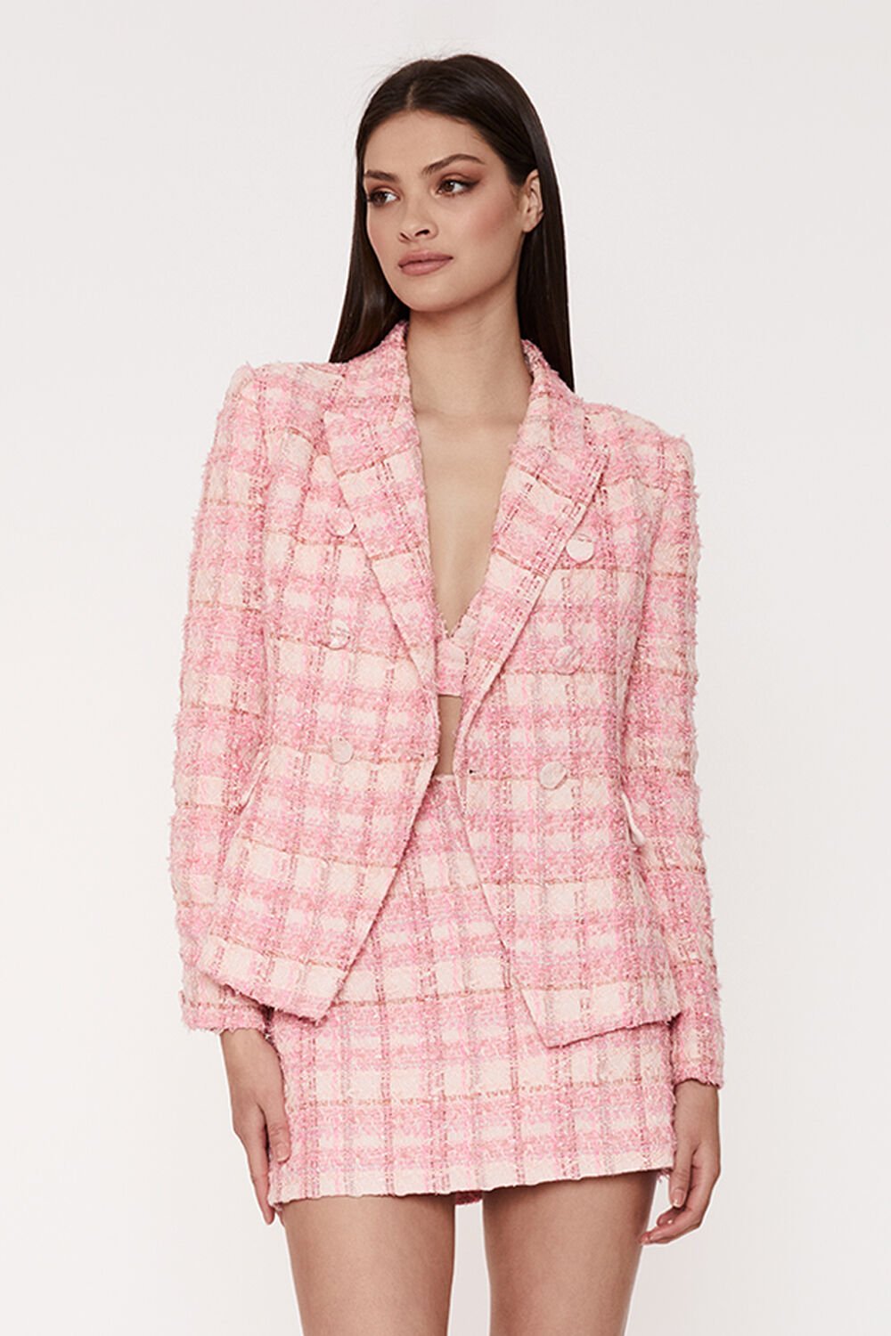 Boucle blazer outlet