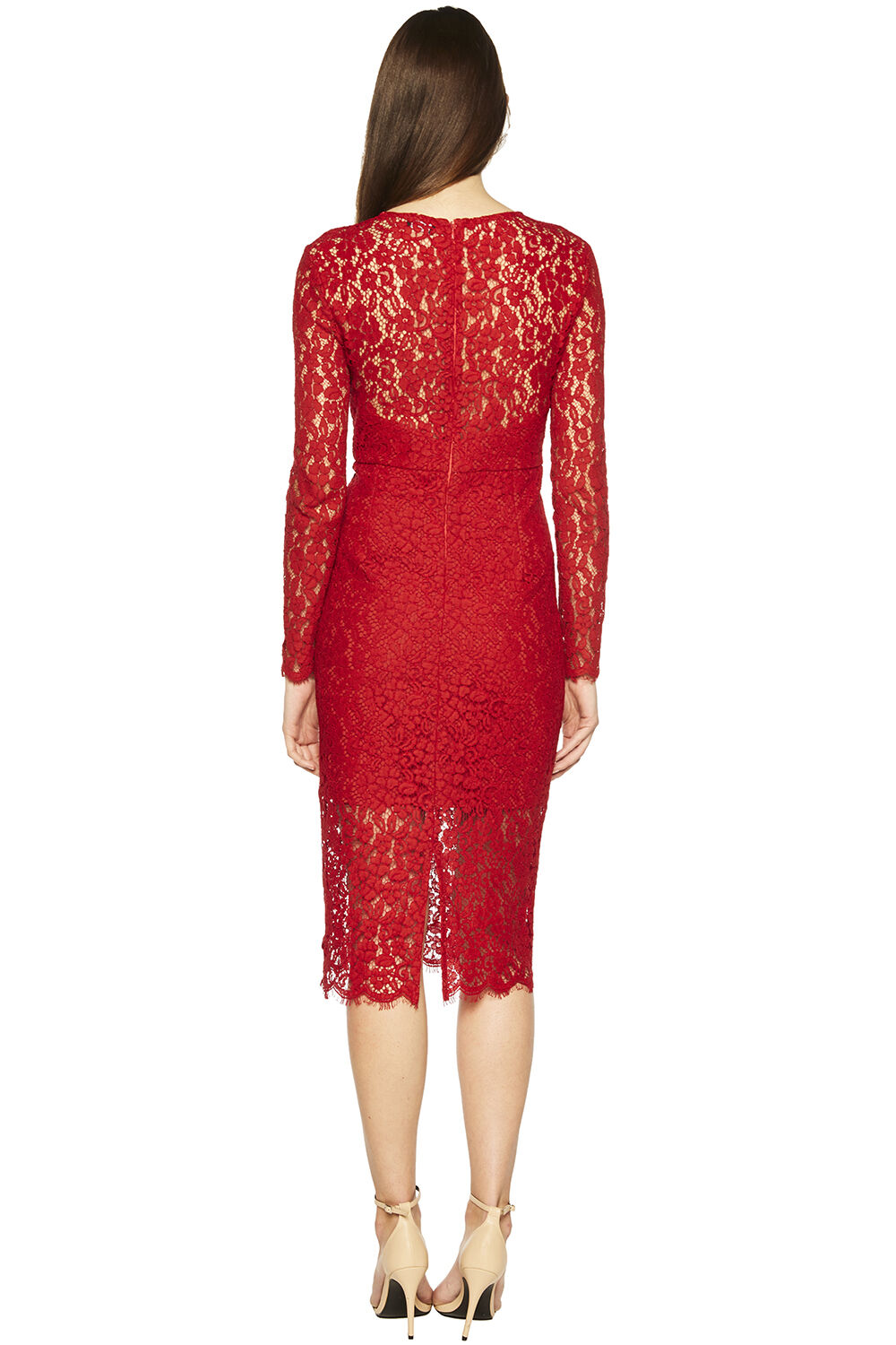 MIDNIGHT LACE DRESS