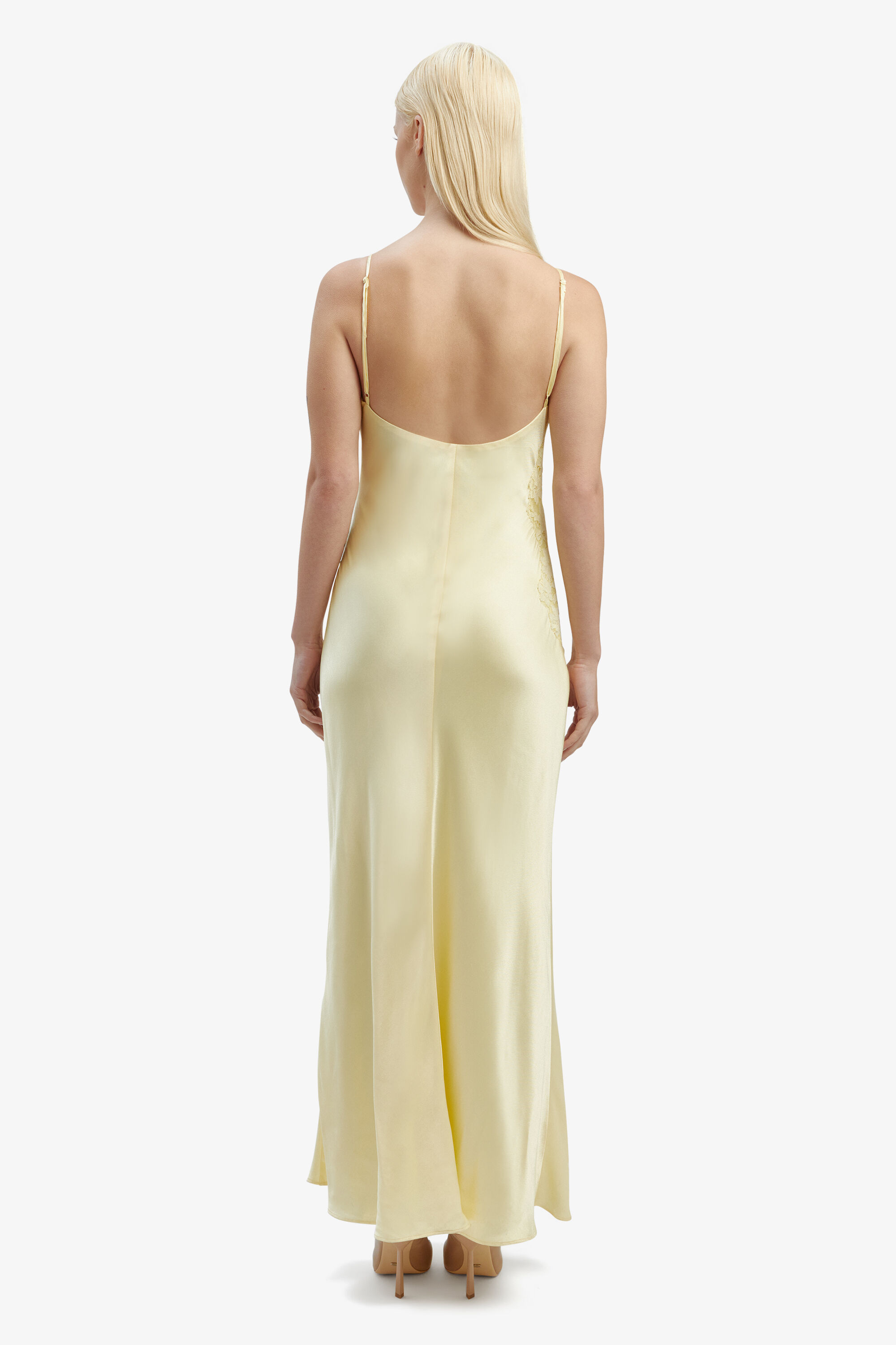 Bardot yellow lace dress outlet