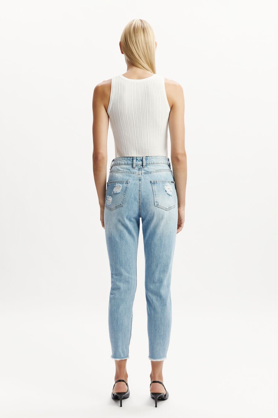 THE MUM JEANS in colour VINTAGE