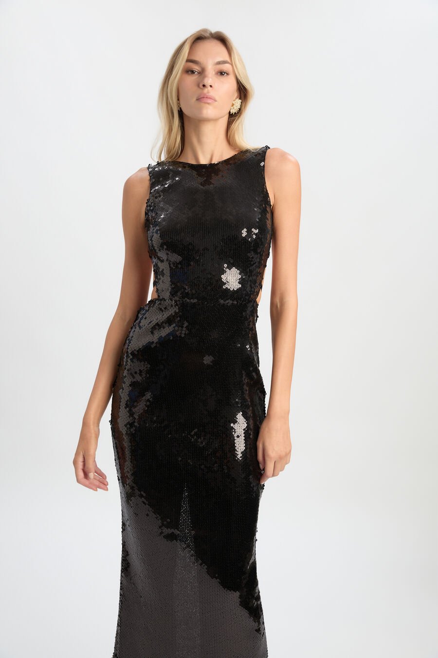 Portia Sequin Maxi Dress