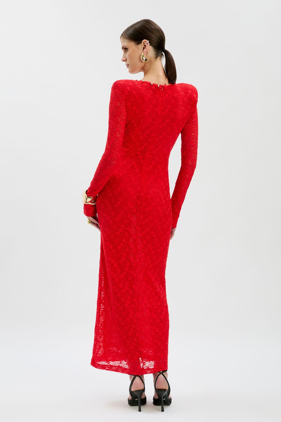 Zenia Long Sleeve Midi Dress