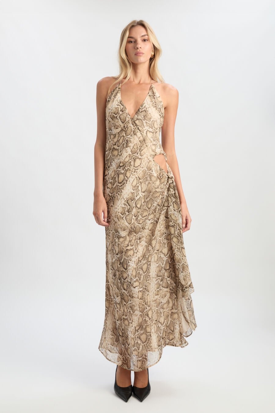 Cyrel Printed Maxi Dress