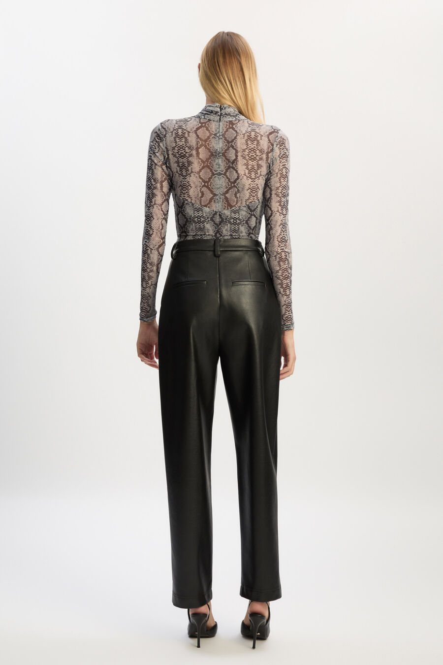 Aliyah Printed Wrap Bodysuit