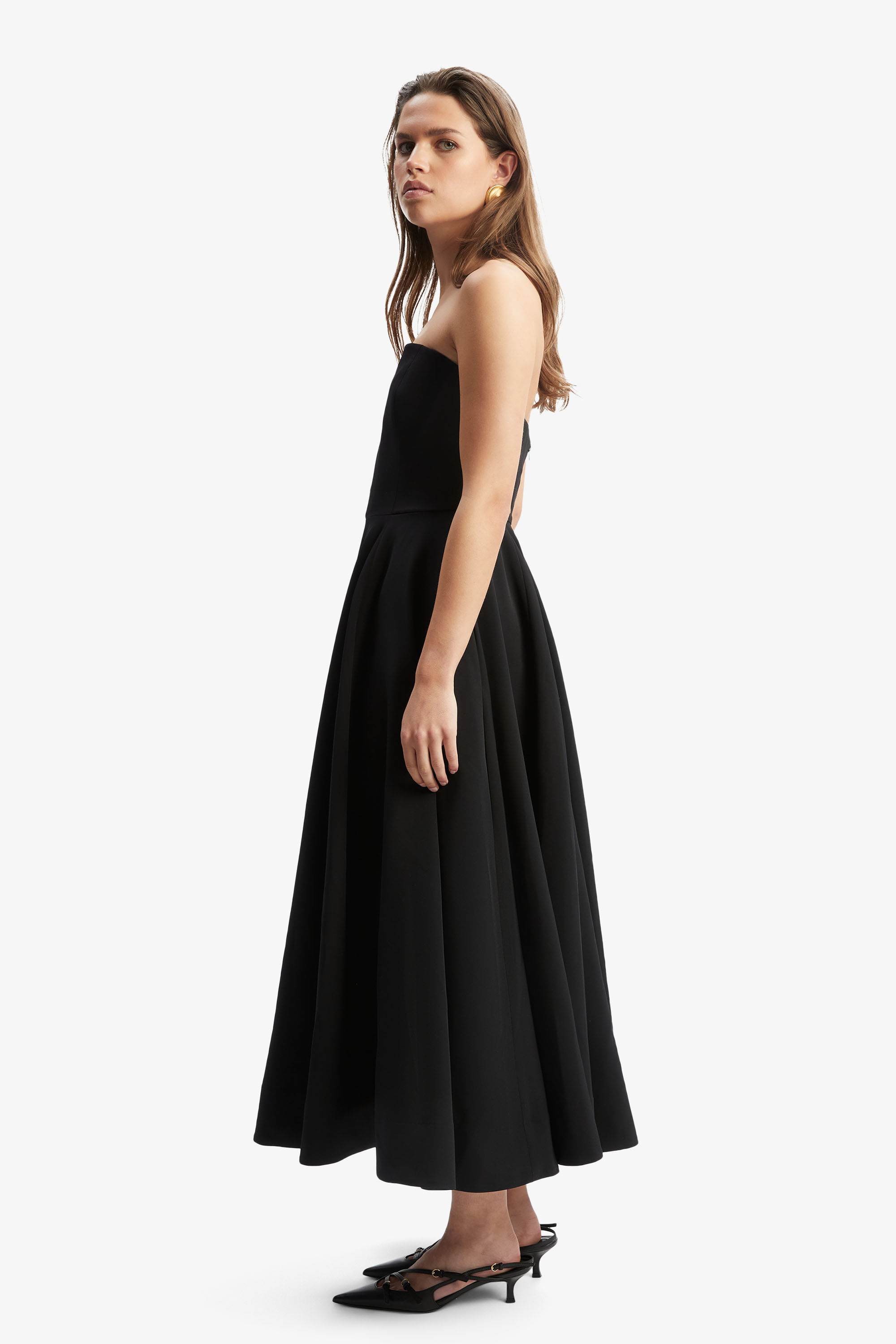 Opal bardot knit dress outlet