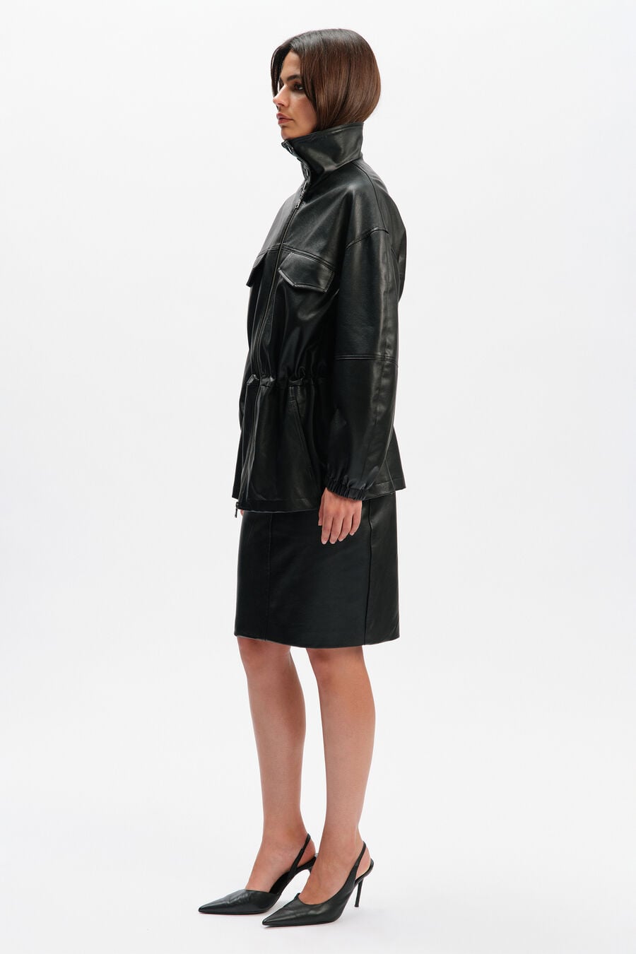 Anja Vegan Leather Jacket