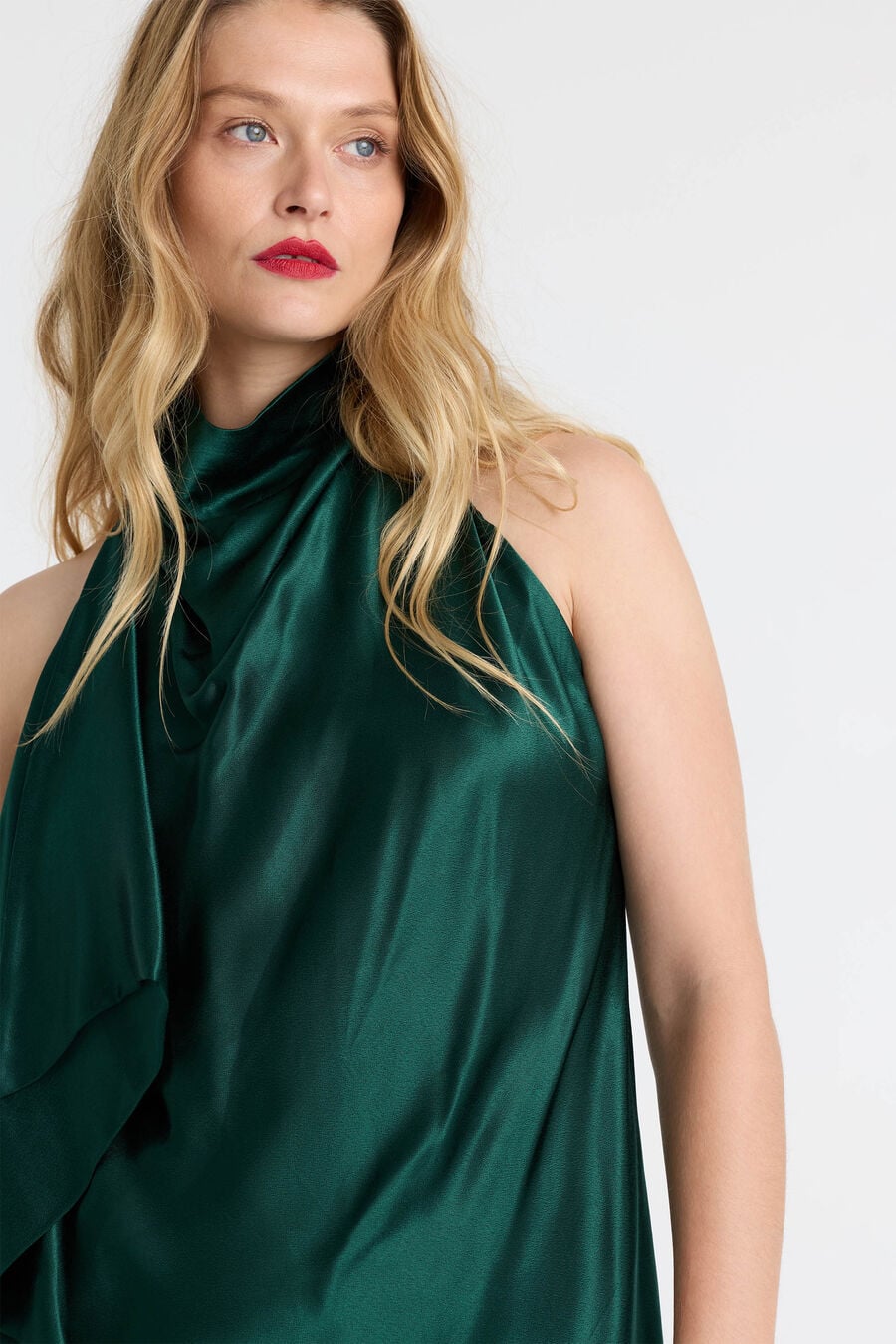 Sierra Drape Front Mini Dress