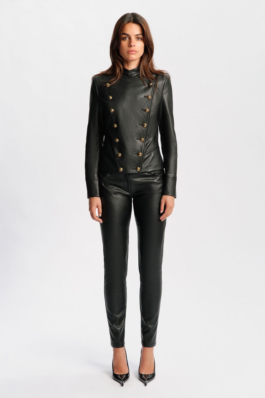 Marcella Vegan Leather Jacket