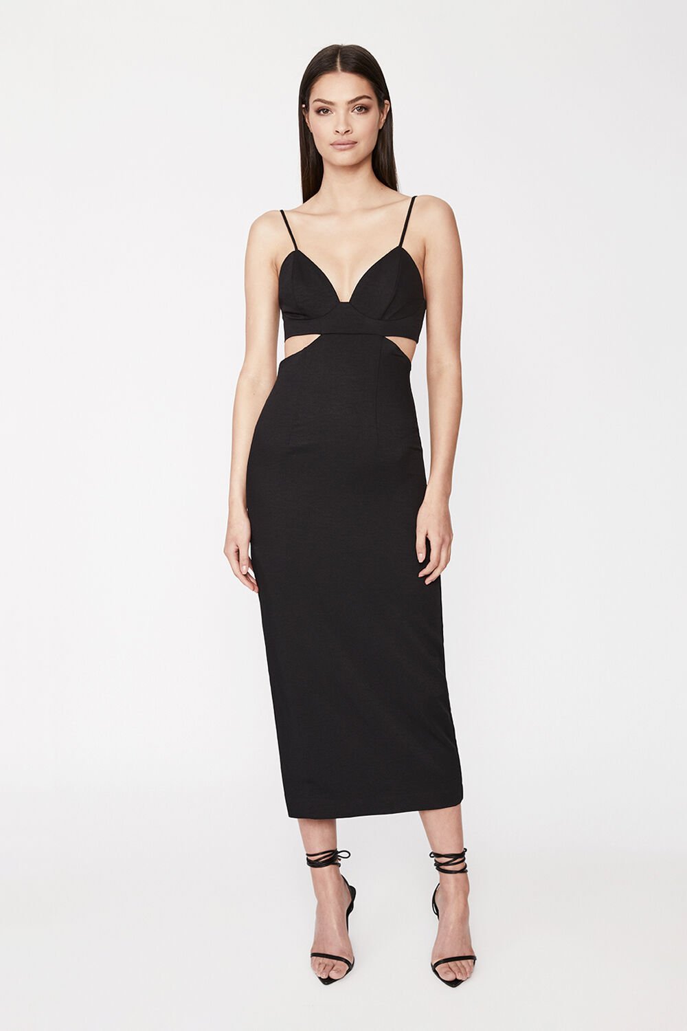 Bardot cut out dress hot sale