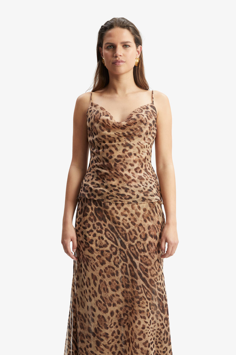 Monroe Cowl Neck Cami