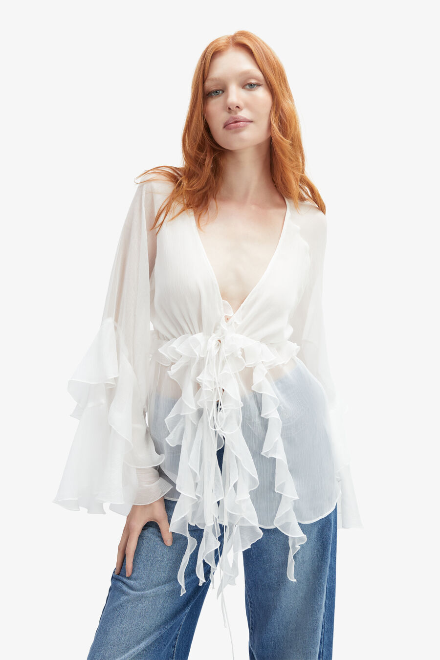 Rosalo Ruffle Blouse