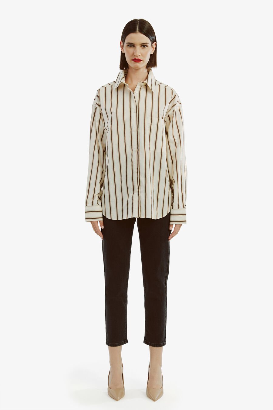Striped Oversized Shirt