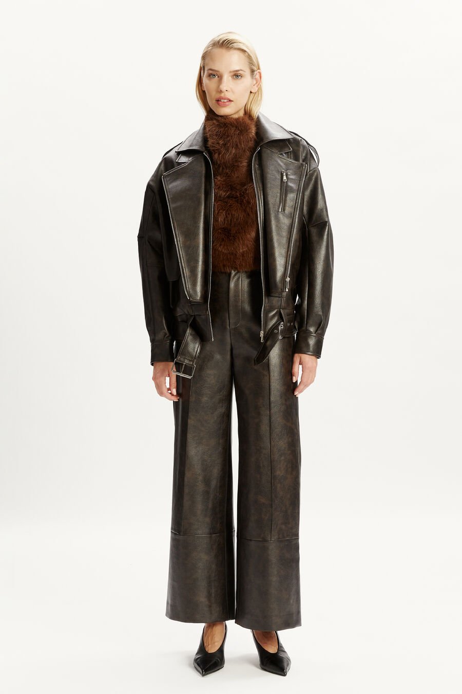 Kavi Vegan Leather Jacket