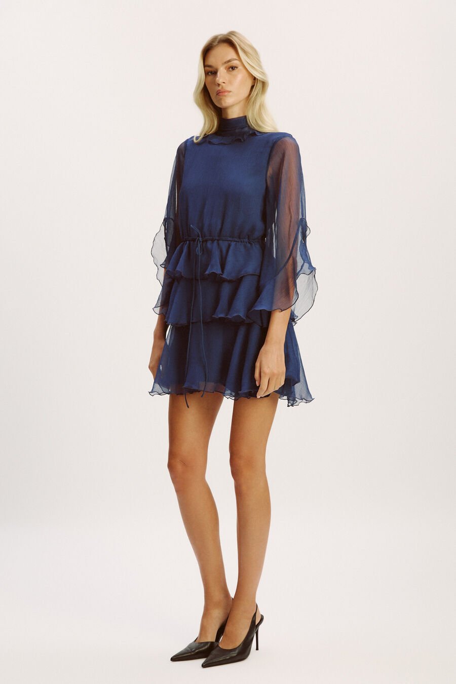 Norah Ruffle Mini Dress