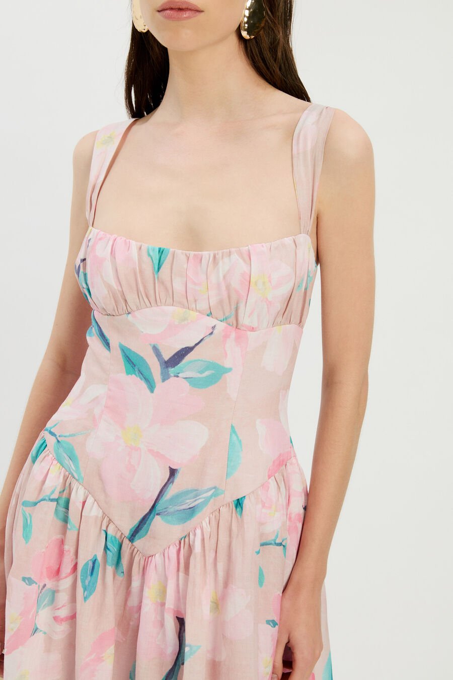 Cartia Printed Midi Dress