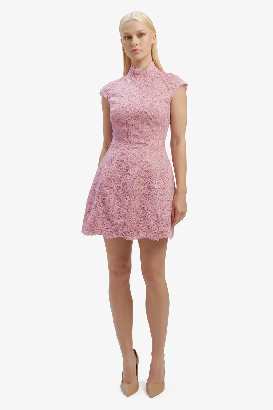 Andrea Lace Mini Dress