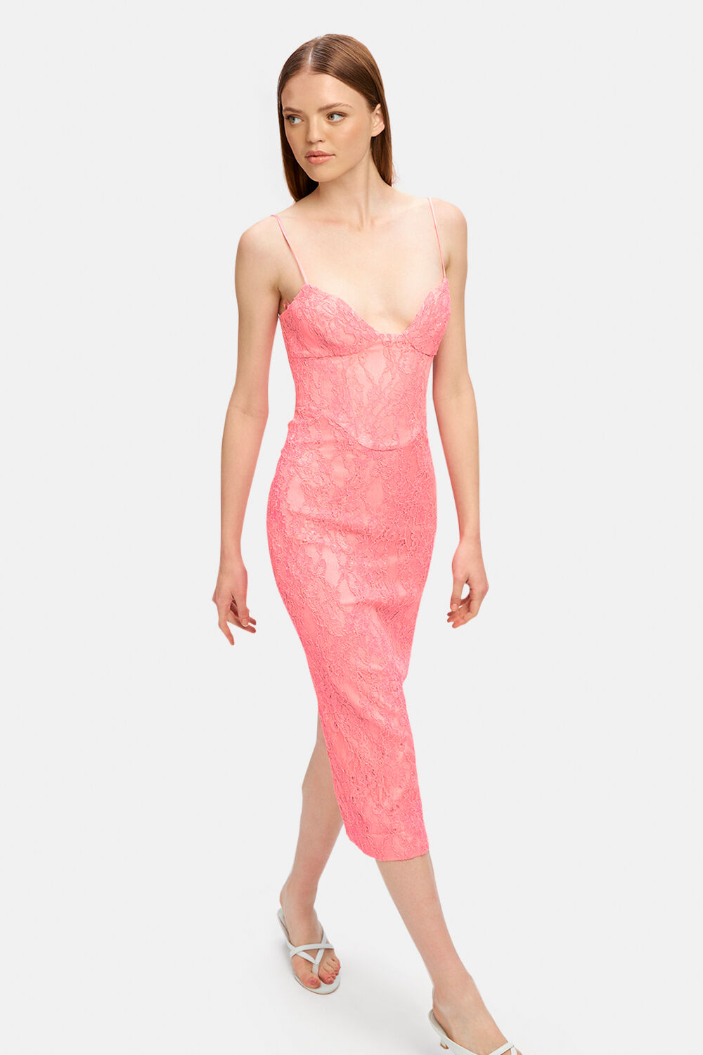 HADLEY MIDI LACE DRESS