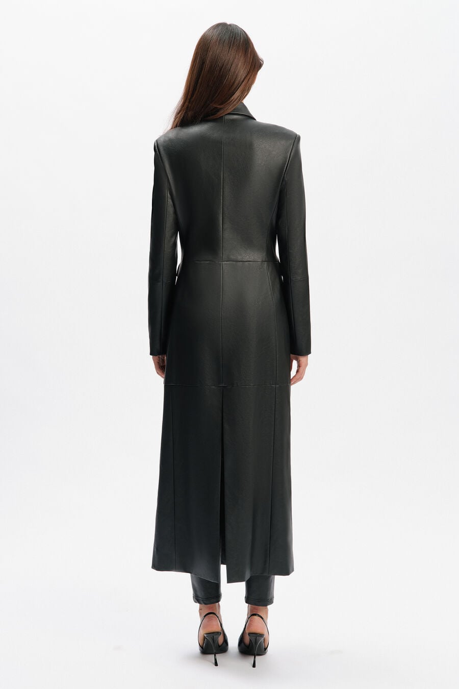 Liana Vegan Leather Coat