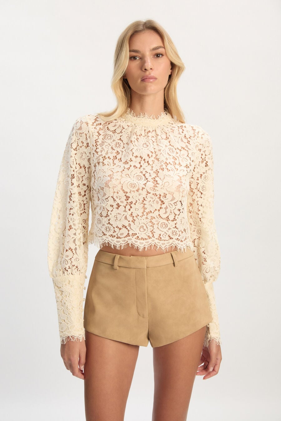 Jayla Vegan Leather Short