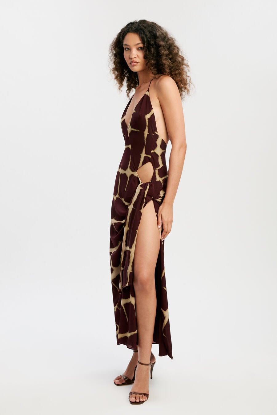Cyrel Printed Maxi Dress