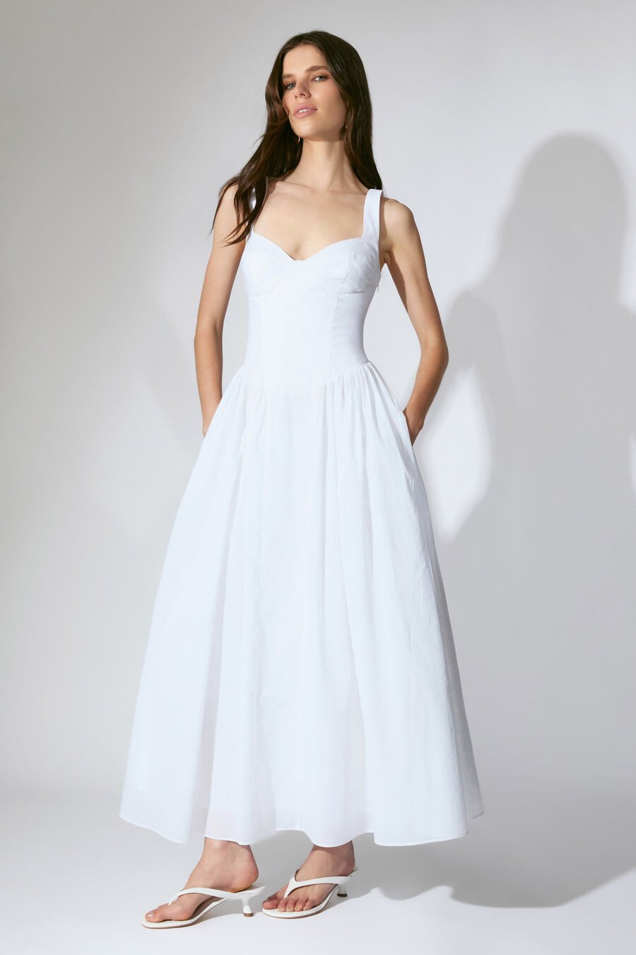 Theodora Cotton Maxi Dress