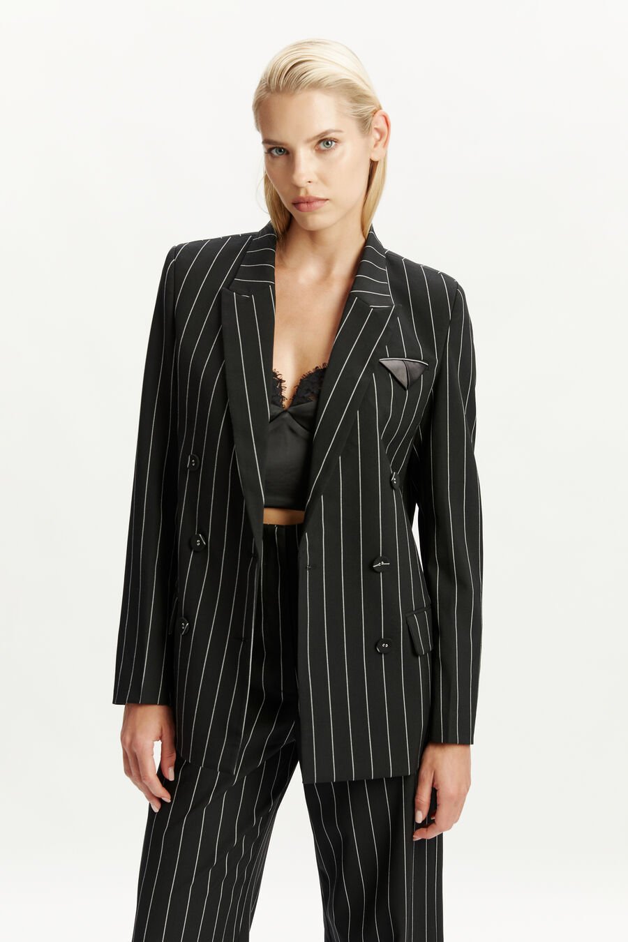 Sloane Pin Stripe Blazer