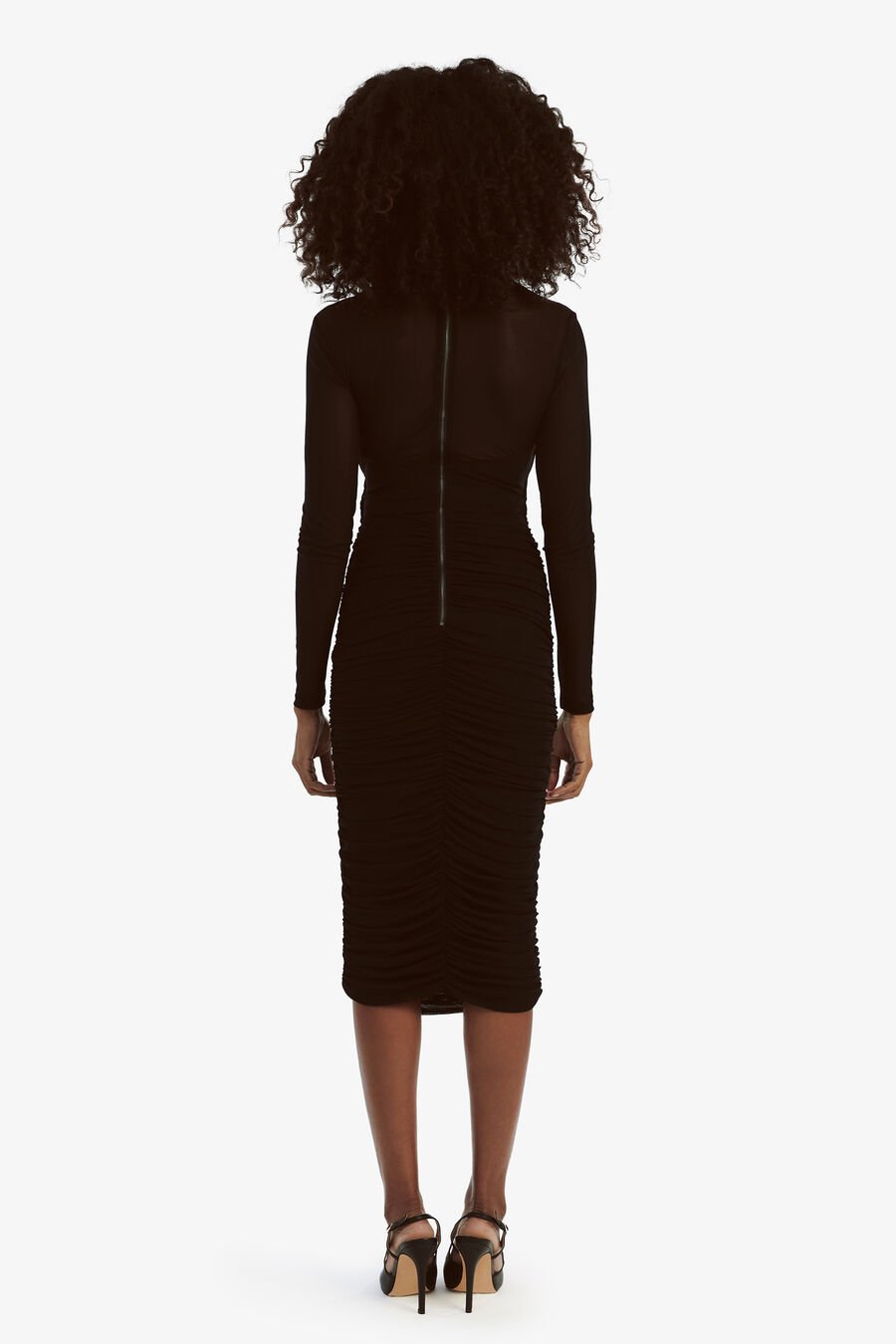 ALIYAH DRESS in colour BLACK
