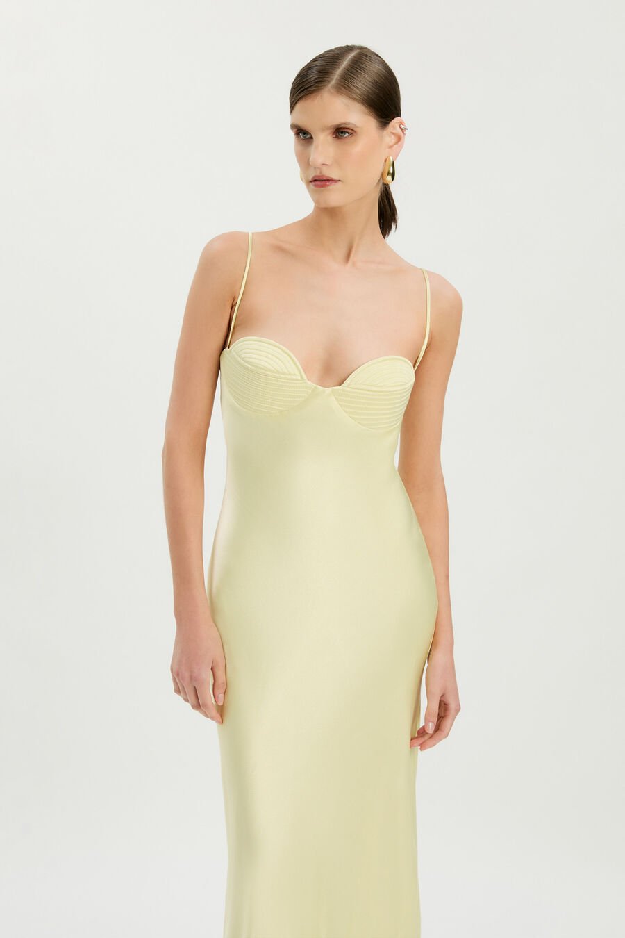 Devin Satin Maxi Dress