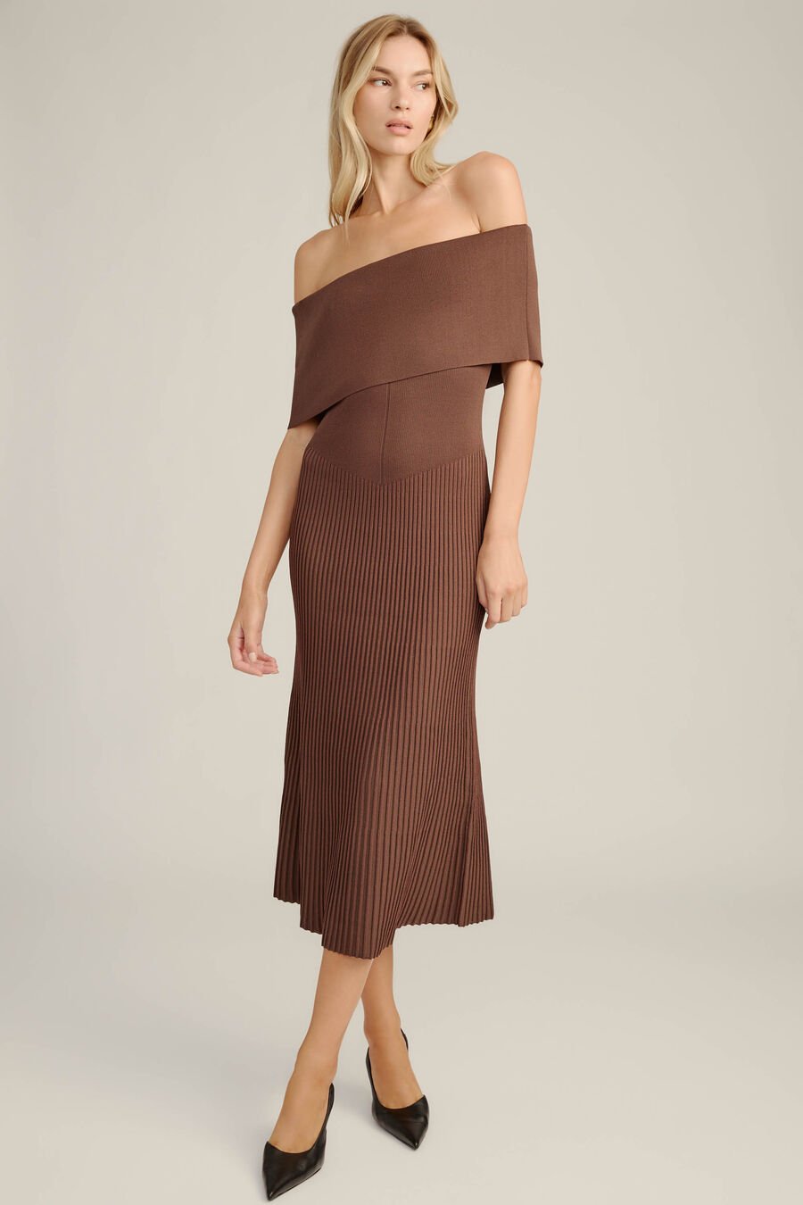 Harro Pleated Knit Dress