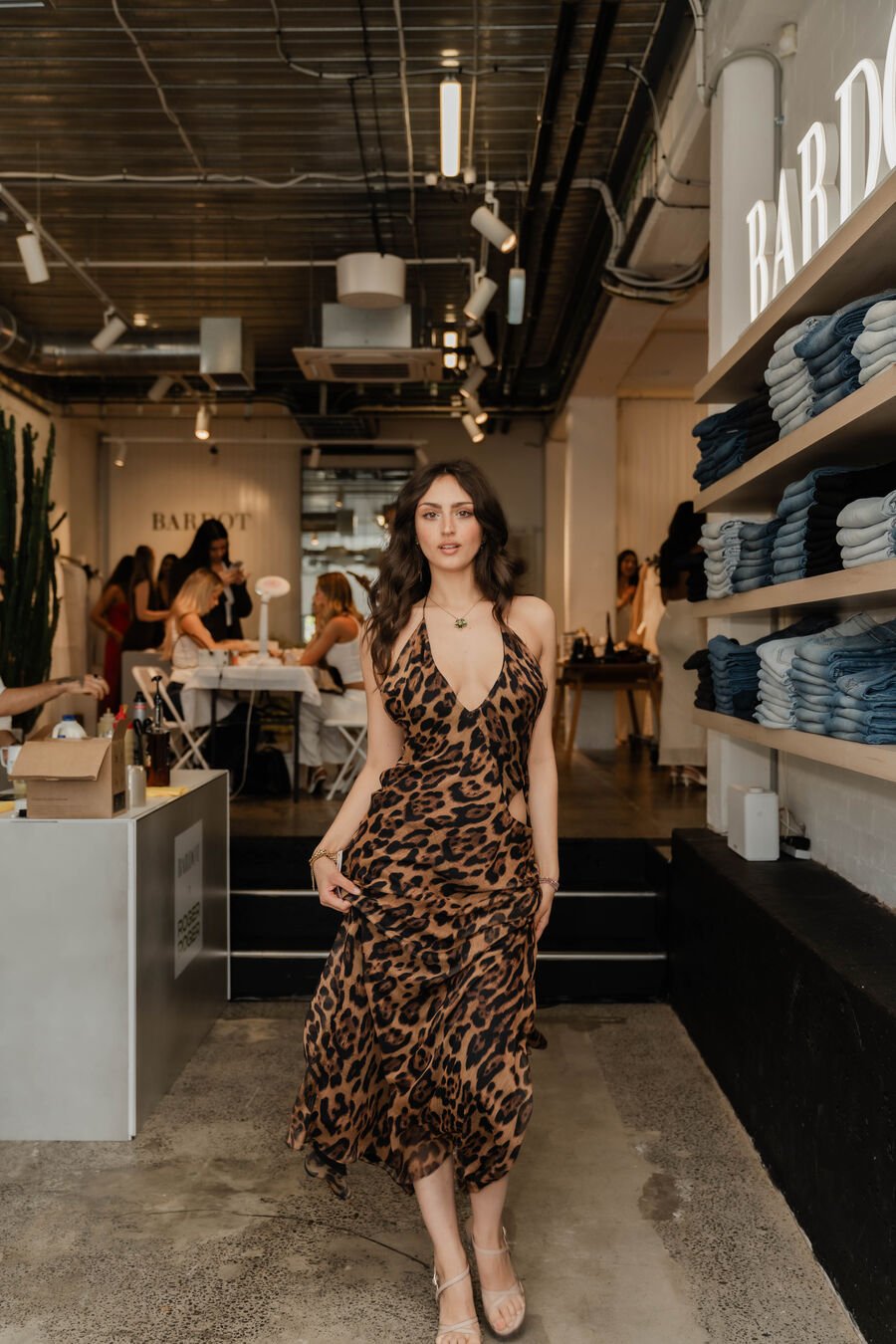 Cyrel Printed Maxi Dress