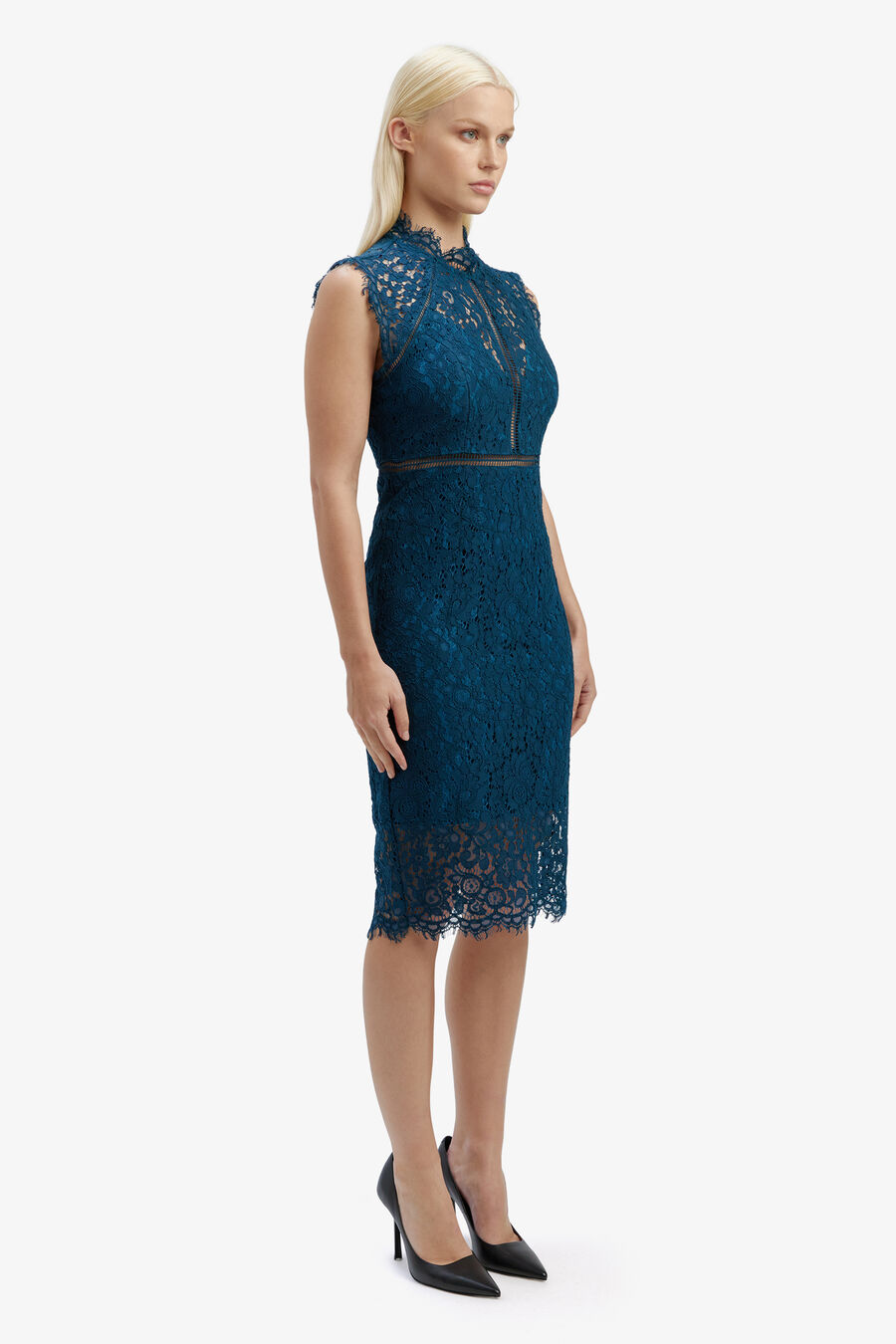 Lace Panel Dress