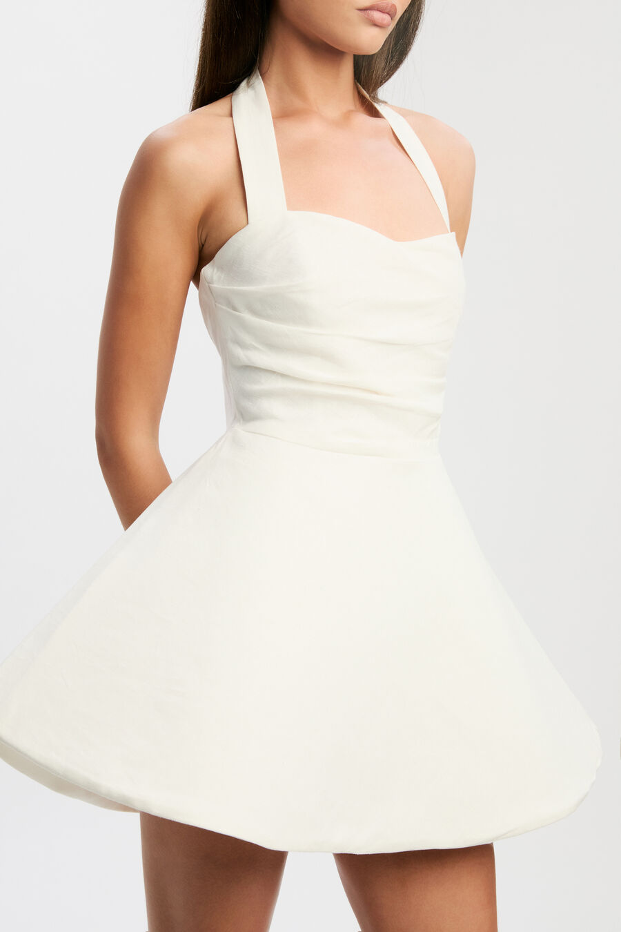 Sabine Halter Mini Dress