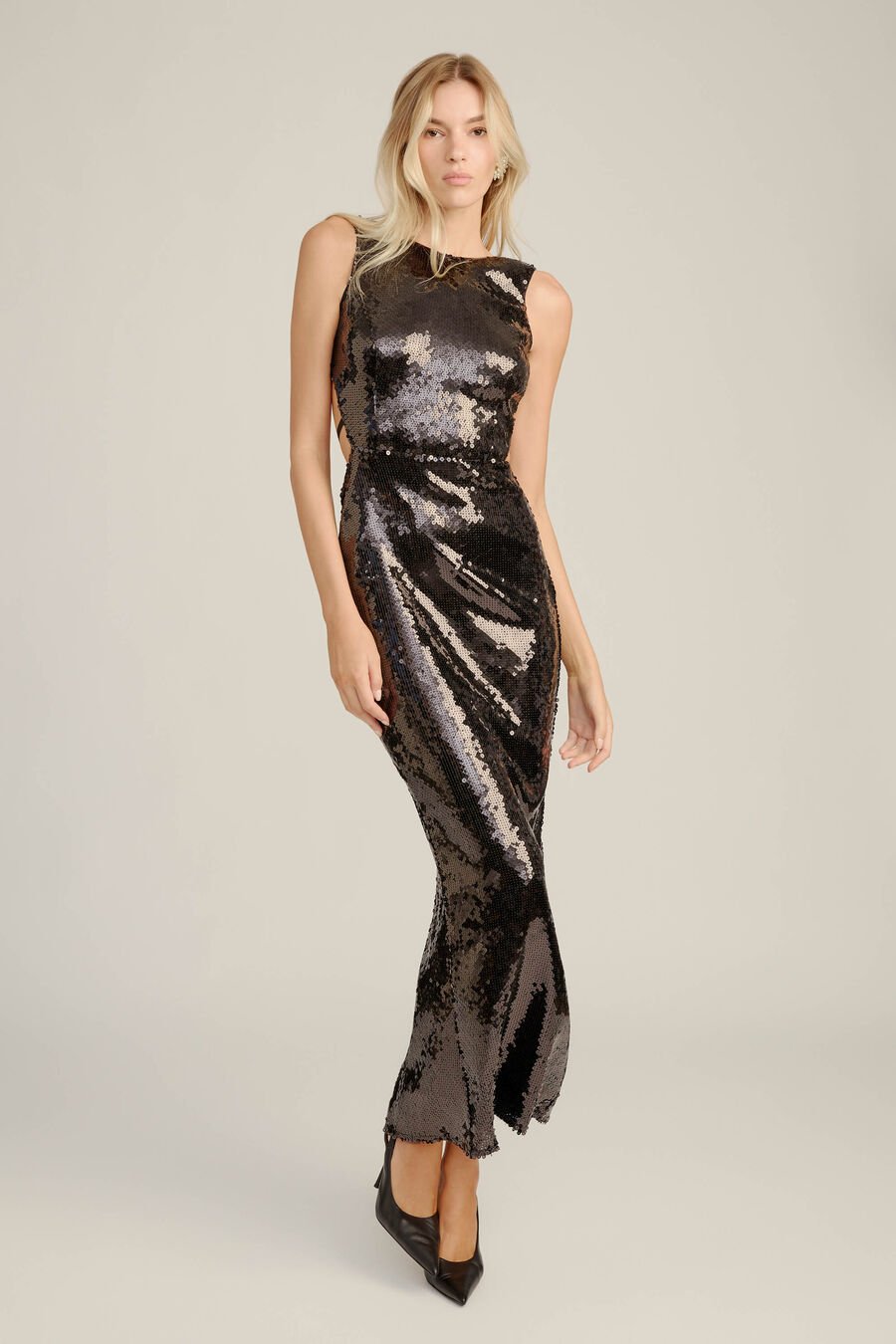 Portia Sequin Maxi Dress