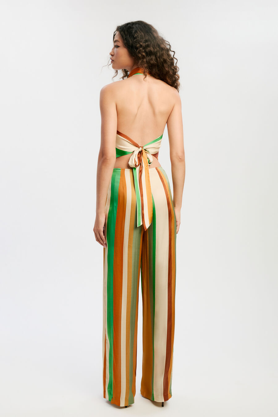 Pearce High Neck Cropped Top