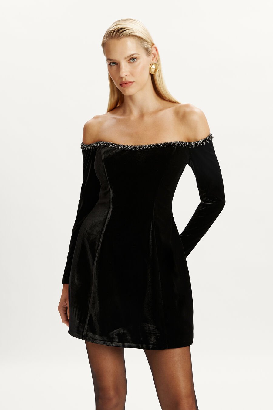 Nadene Trim Hourglass Dress