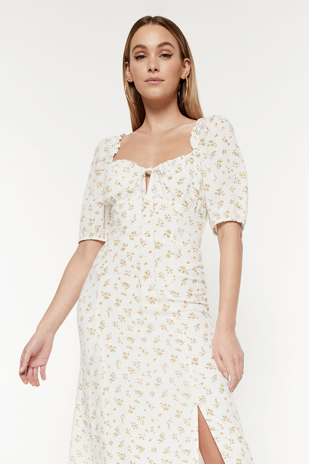 DITSY FLORAL MIDI DRESS