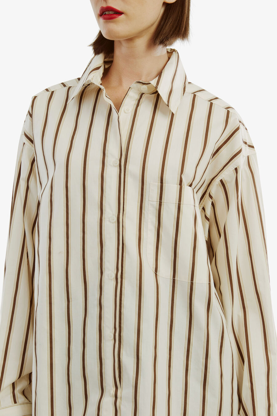 Striped Oversized Shirt