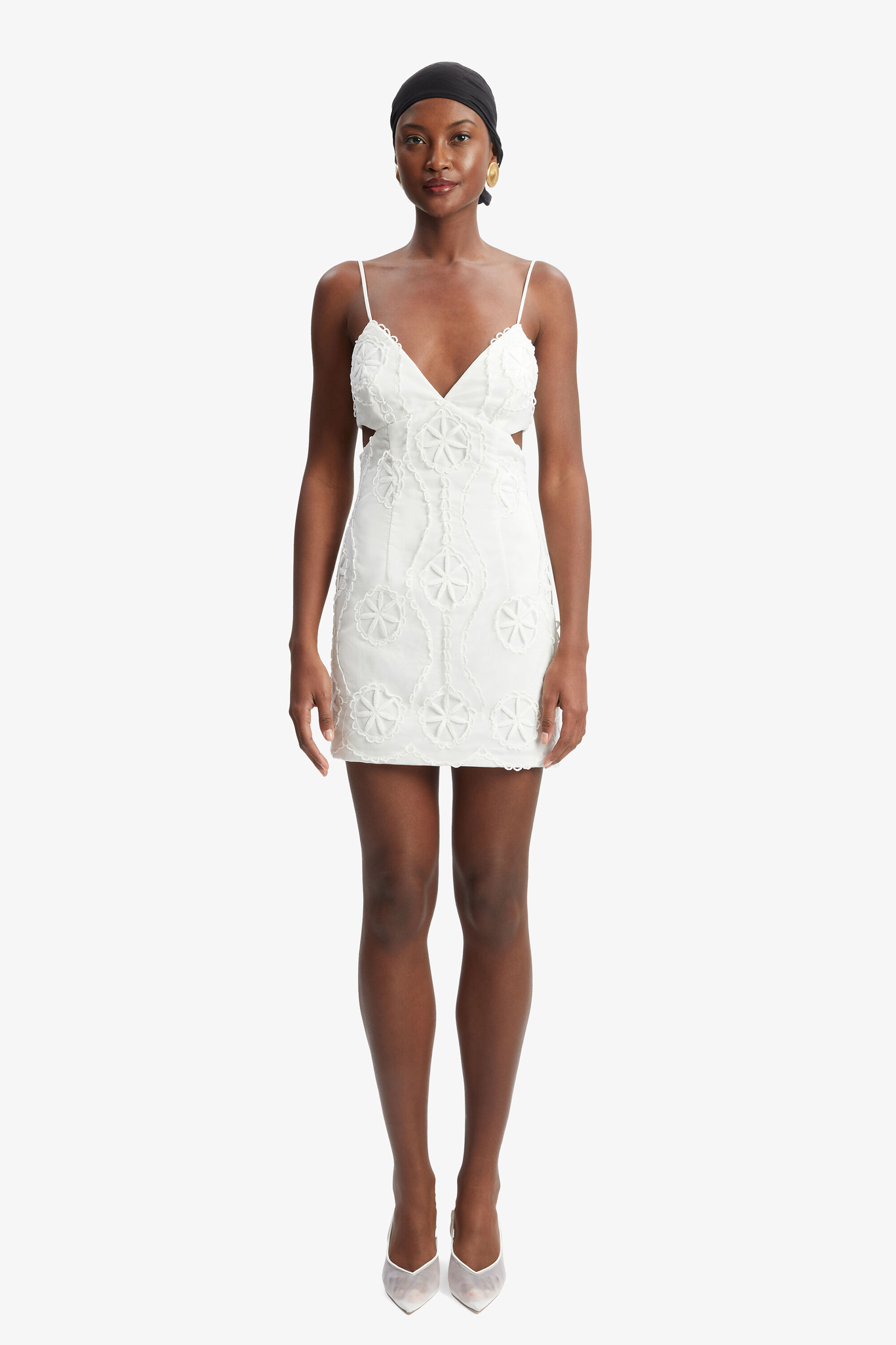 Bardot lace mini dress sales
