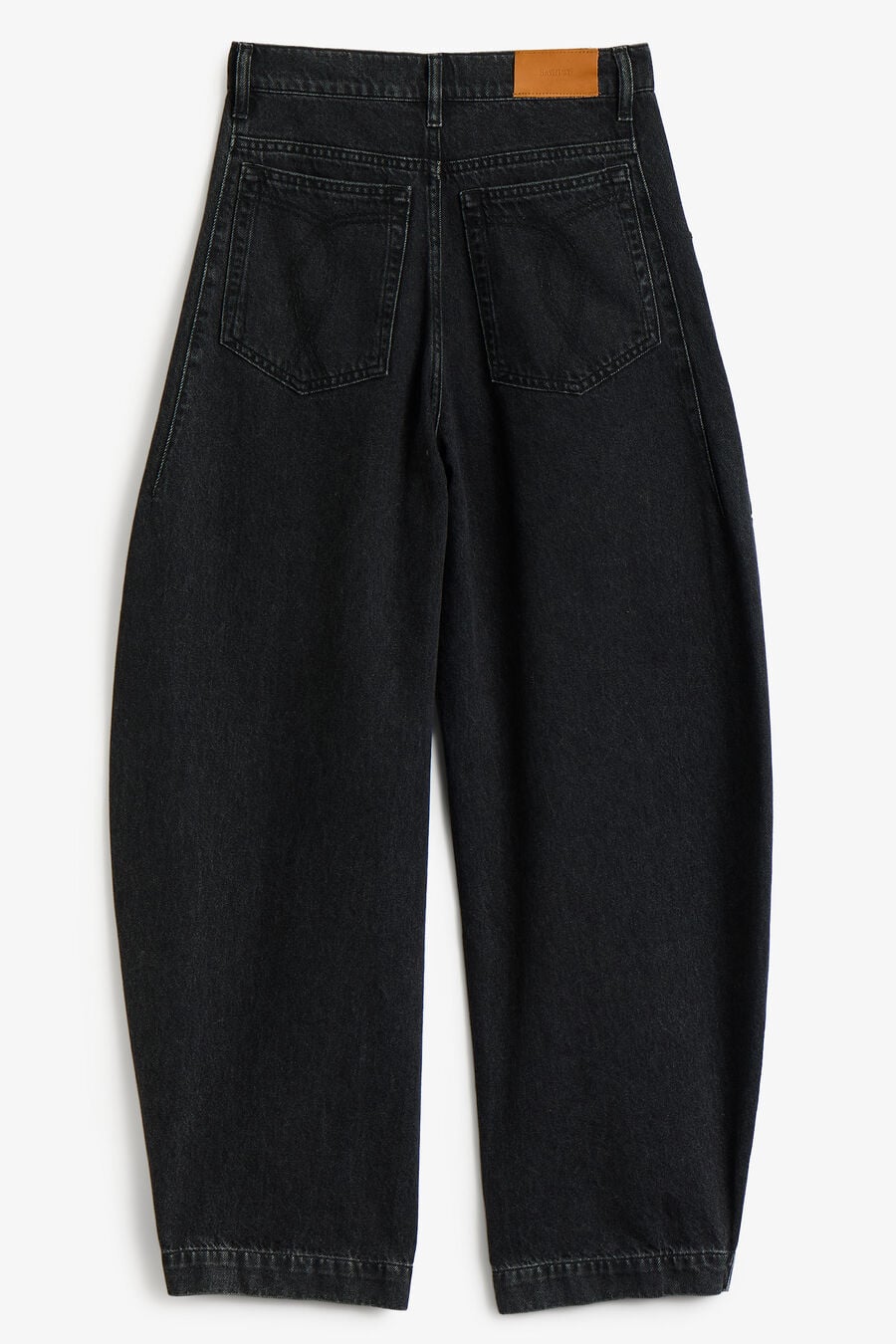 030 High Rise Barrel Leg Jean