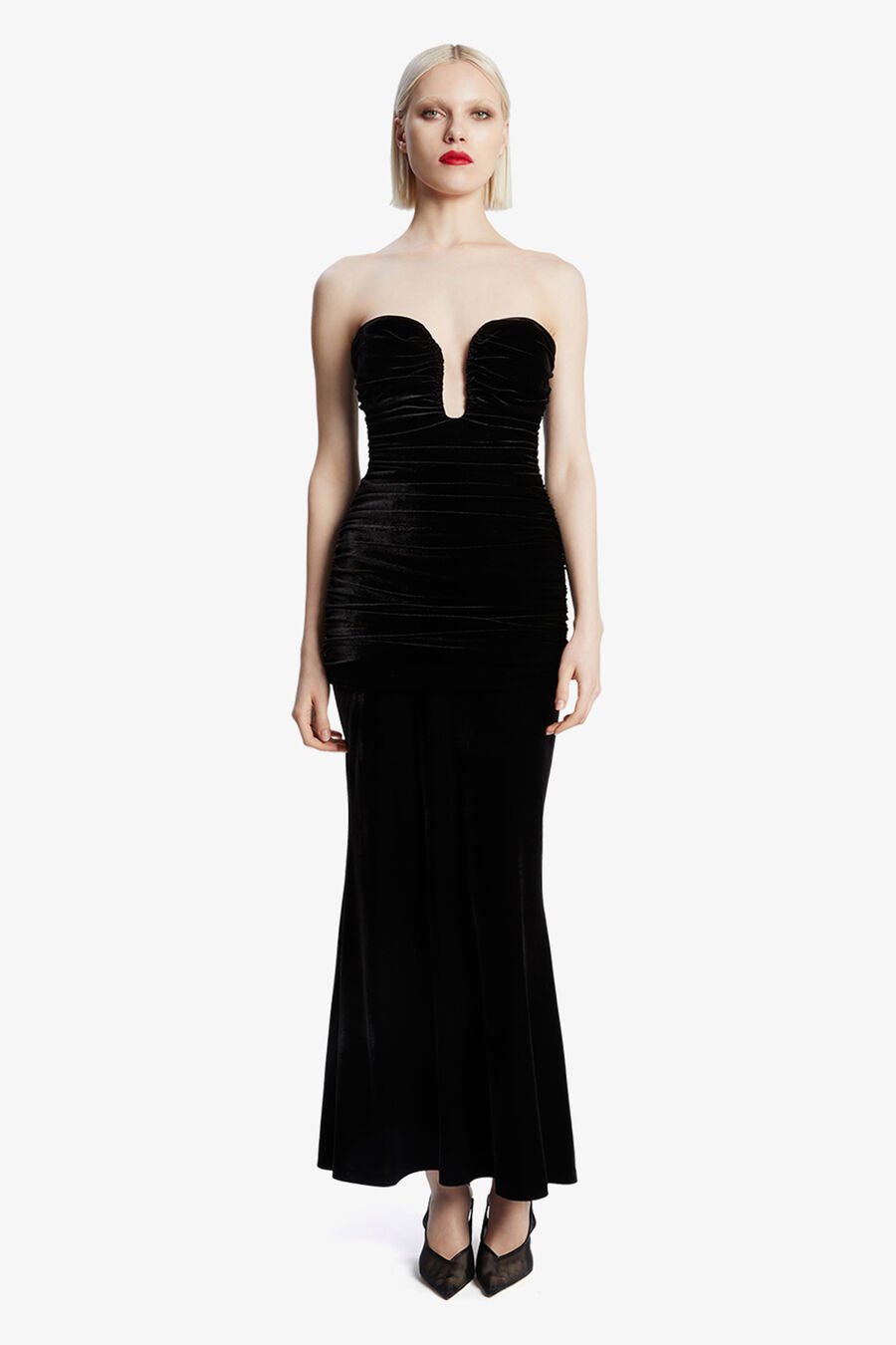 ELVIRA VELVET MAXI DRESS